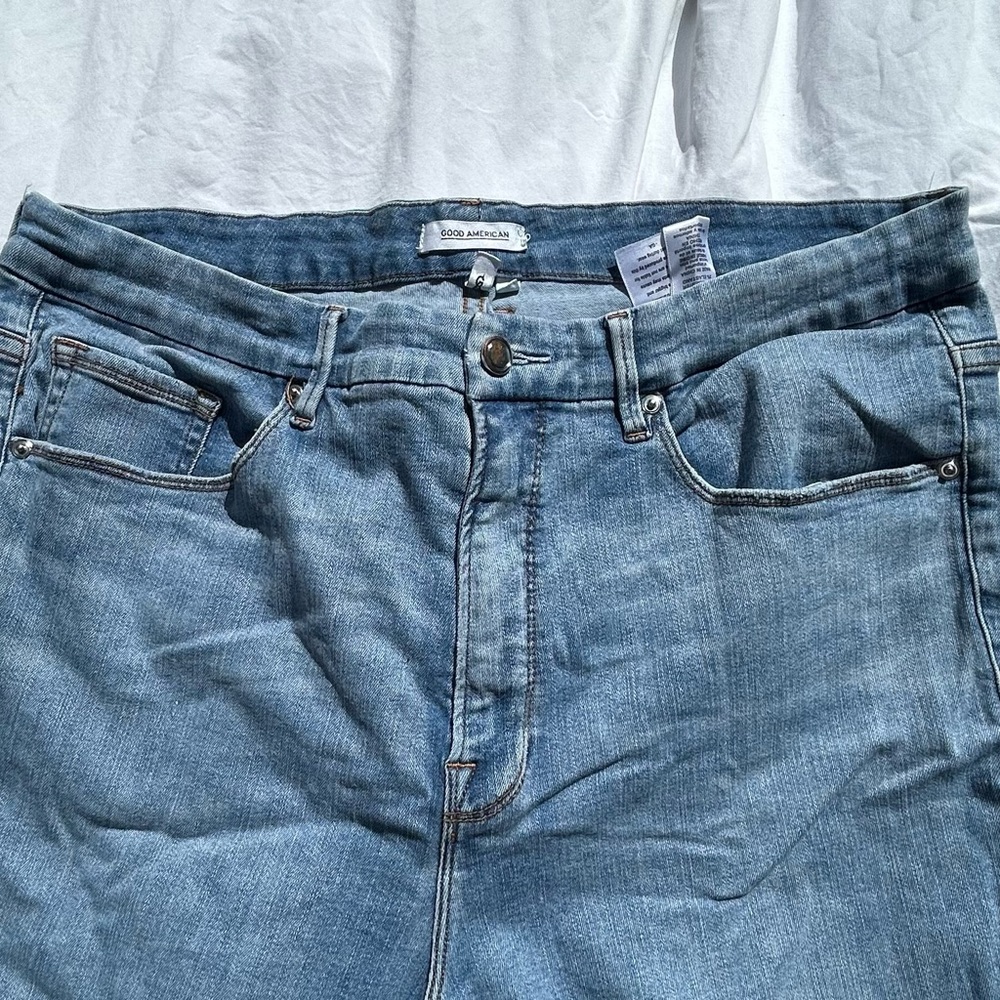 Good American Denim Blue Relaxed Jeans